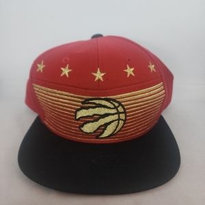Mitchell & Ness Snapback Toronto Raptors Red & Gold